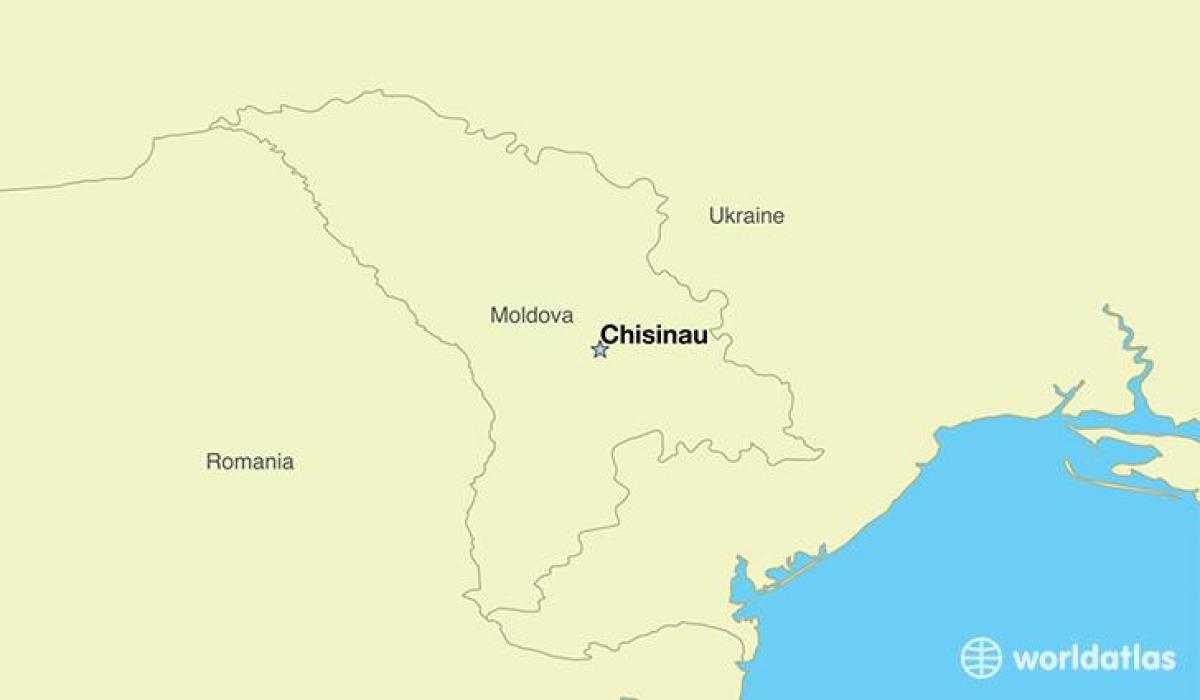 kartta chisinau Moldova